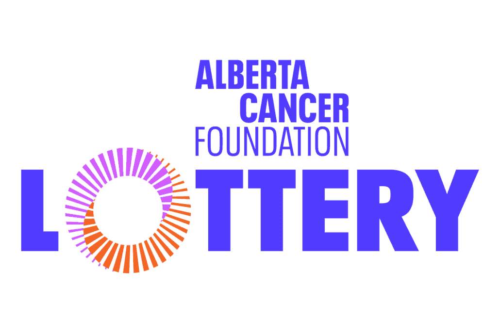 Logo for Alberta Cancer Foundation Lottery.