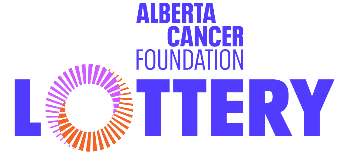 Logo for Alberta Cancer Foundation Lottery.