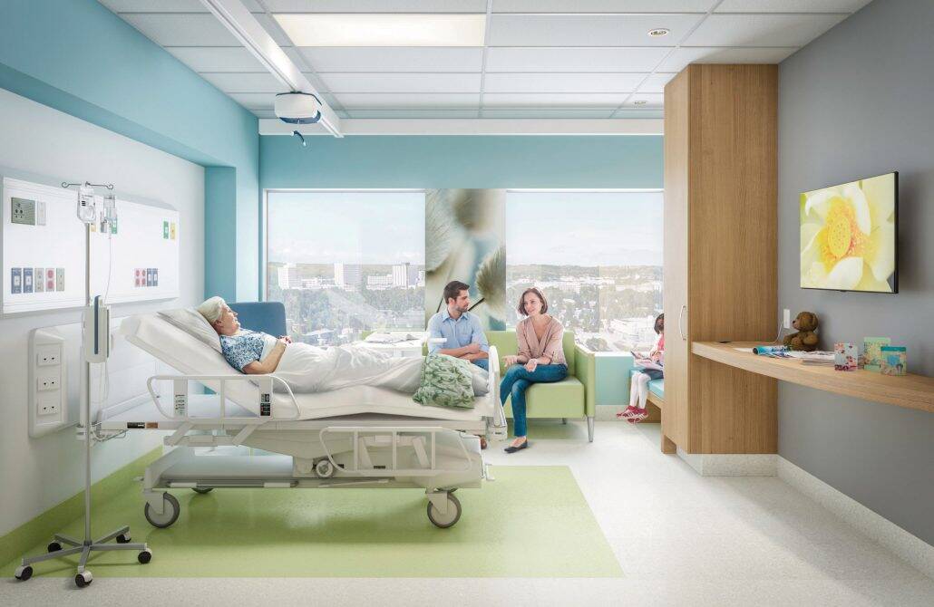 ArthurChild PatientRoom CourtesyDIALOGStantec