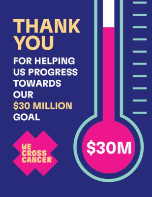 We Cross Cancer 30MGoal