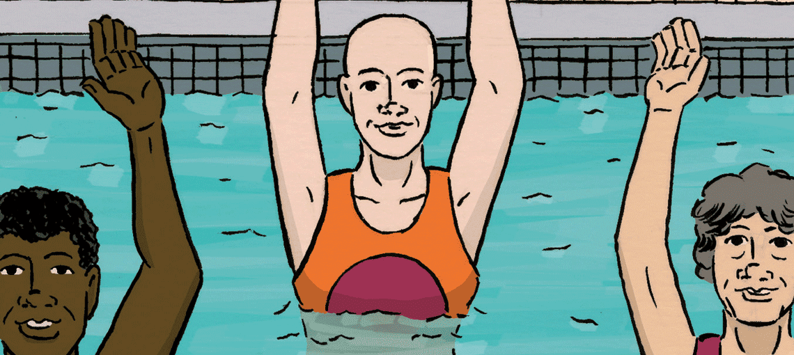 FrontLine SwimmingIllo