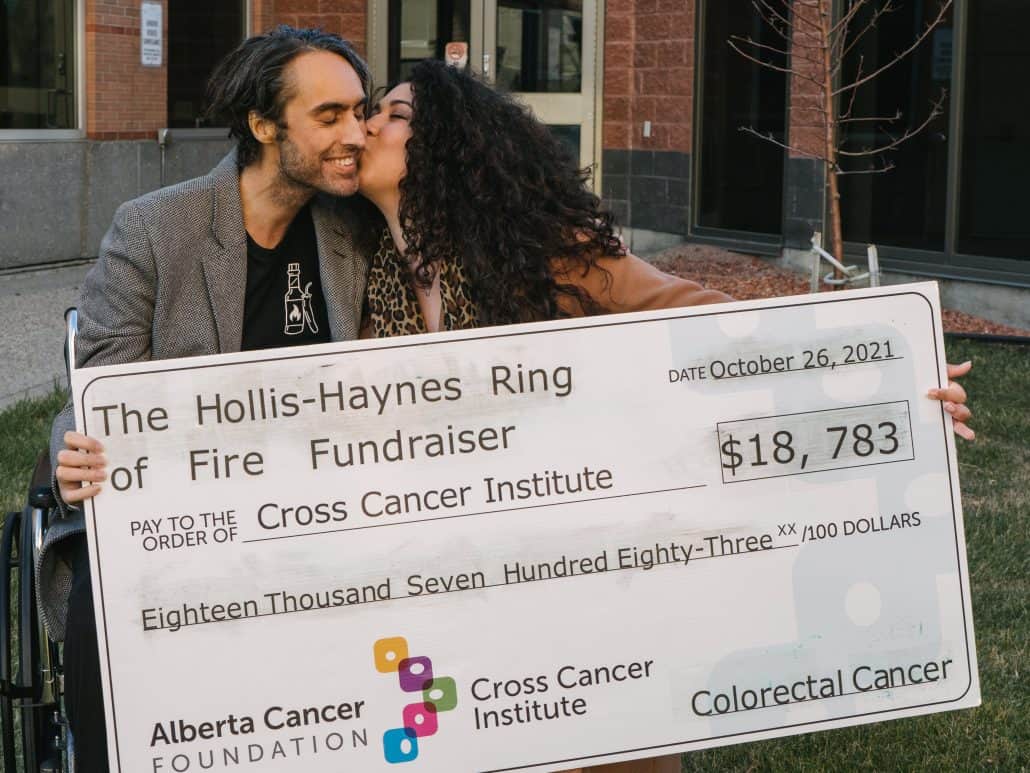 Geoff and Kassia Cheque